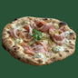 Pizza mortadella e pistacchio
