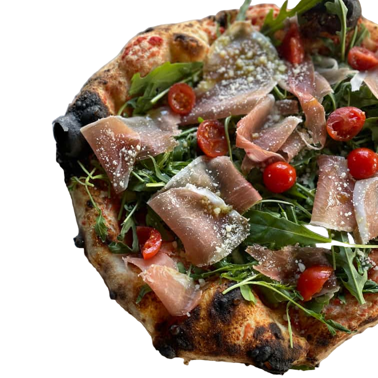 Pizza prosciutto crudo