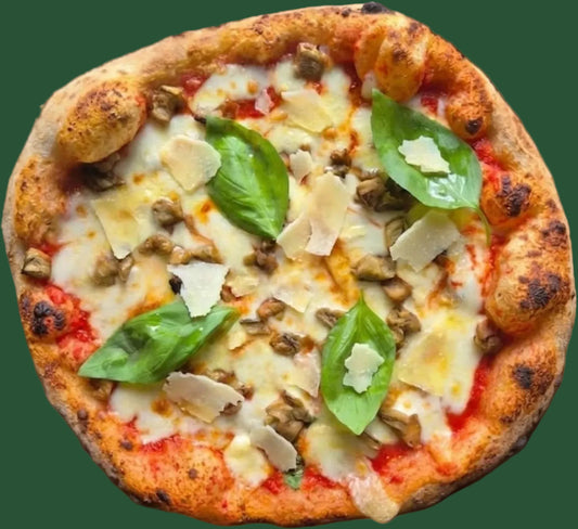 Pizza parmigiana - Maia e farina