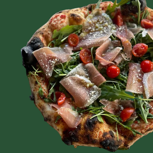 Pizza prosciutto crudo - Maia e farina  Brașov